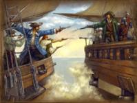 Corsairs: Kota Kapal Hilang: pedagang - taktik permainan dan tip dari master Kapal unik Corsairs GPK 1
