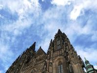 Why is the main cathedral of Prague named after St. Vitus St. Vitus Czech Republic