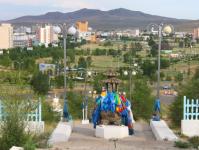Regije Mongolije.  Darkhan.  Drugo največje mesto v Mongoliji.  Upravno središče Darkhan-uul aimak.  Regije Mongolije Mongolsko mesto Darkhan šola 4